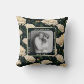 Chic True Love 25Th Anniversary Throw Pillow クッション (正面)