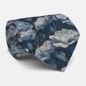 Chic Valentine Gifts For Husband Carnation ネクタイ (ロール)