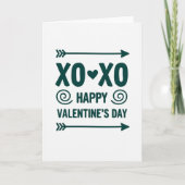 Chic Valentines Day Card カード (正面)