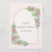 Chic Wedding Invitation | Modern Elegant Ceremony 招待状 (裏面)