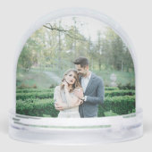 Chic Wedding Photo with White Script Overlay (裏面)
