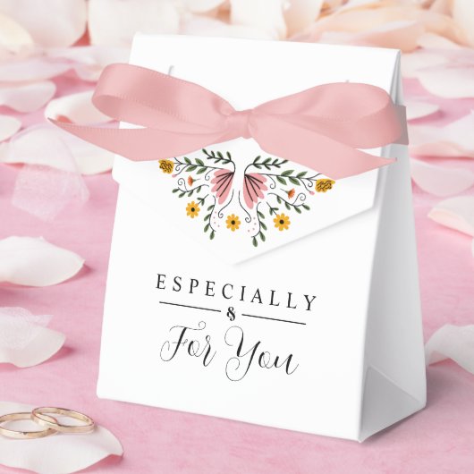 Chic Wedding Tent Boxes for Party Favors フェイバーボックス (ウェディング)