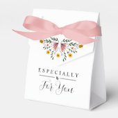 Chic Wedding Tent Boxes for Party Favors フェイバーボックス (正面サイド)