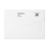 Chic White Silver Body Butter Jar Label  ラップアラウンドラベル (裏面)