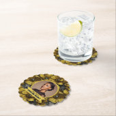 Chic Yellow Anemones 15Th Birthday Present ペーパーコースター (インサイチュ)