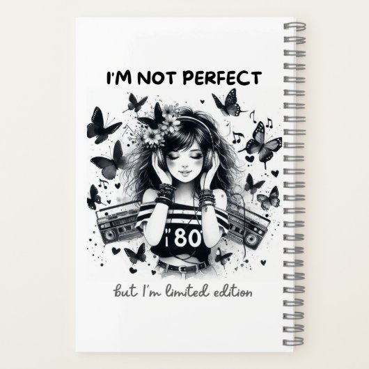 Chica de edición limitada ノートブック (裏面)