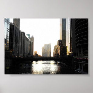 Chicago川 ポスター