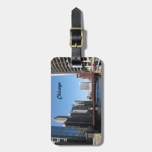 Chicago川 ラゲッジタグ (正面縦)