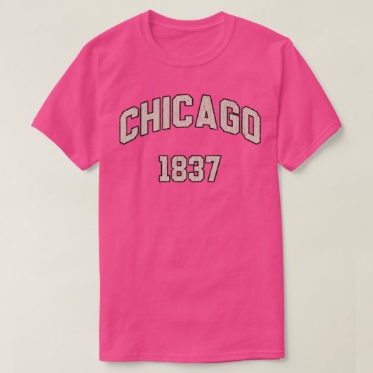 Chicago1837のTシャツ Tシャツ (デザイン正面)