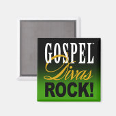 CHICAGO きらきら光る - "Gospel Divas Rock!" マグネット (正面/裏面)