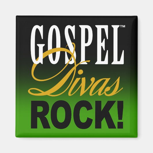CHICAGO きらきら光る - "Gospel Divas Rock!" マグネット (正面)