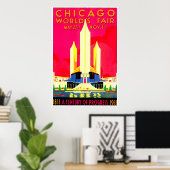 Chicago 1911 Worlds Fair ポスター (ホームオフィス)