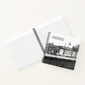 CHICAGO 1950の湖通り地下鉄Lプラットフォーム写真 ノートブック (内部)