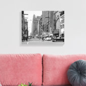 Chicago 1960のRandolph St Oriental Theater写真 キャンバスプリント (インサイチュ (リビング))