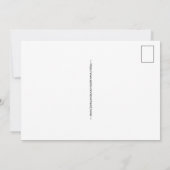 Chicago 5x7 Big Postcard (裏面)