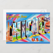 Chicago 5x7 Big Postcard (正面/裏面)