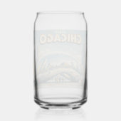 Chicago Bean in Winter  ガラス缶 (正面)