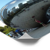 Chicago Bean Landmark ポスター (角)