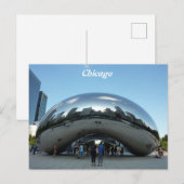 Chicago Bean Sightseeing シーズンポストカード (正面/裏面)
