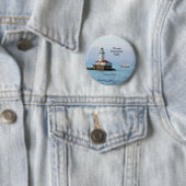 Chicago Breakwater Light & Windy IIボタン 缶バッジ (インサイチュ)