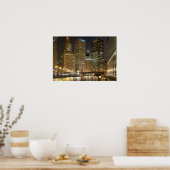 Chicago by Nightポスター ポスター (キッチン)