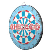 CHICAGO Chitown Pride ダーツボード (正面右)