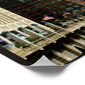 Chicago Cityscape 1 ポスター (角)