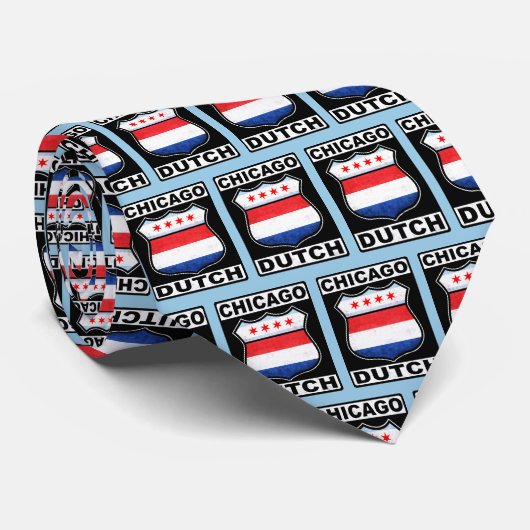 Chicago Dutch American Shield Tie ネクタイ (ロール)