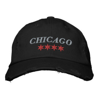 Chicago Embroidered Hat 刺繍入りキャップ