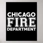 Chicago Fire Rescue Department Firefighter ポスター (正面)