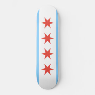 Chicago Flag Skate Board スケートボード