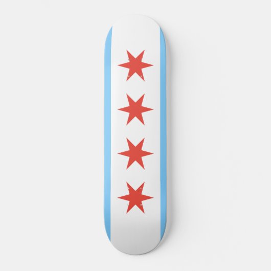 Chicago Flag Skate Board スケートボード (正面)