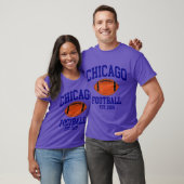 Chicago Football 3 Tシャツ (ユニセックス)