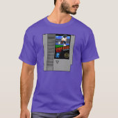 Chicago Football 8 bit cartridge design Tシャツ (正面)