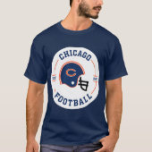 Chicago Football Badge Tシャツ (正面)