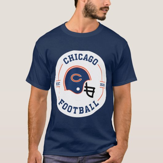 Chicago Football Badge Tシャツ (正面)