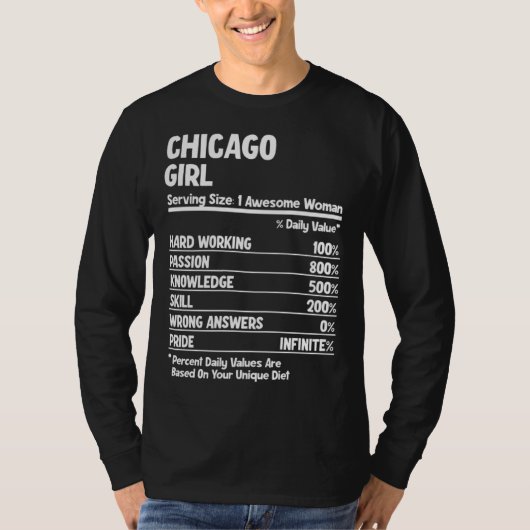 Chicago Girl Tシャツ (正面)