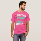 Chicago House Music - Dj引用文Edm Disco Gift Tシャツ (正面フル)