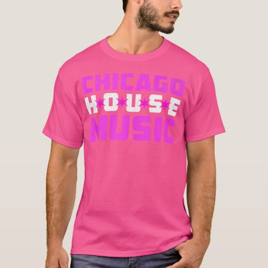 Chicago House Music - Edm Dance Music Dj Woens Tシャツ (正面)
