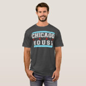 Chicago House Music - Flag DJ Gift Tシャツ (正面フル)