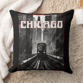 Chicago Illinois クッション (ブランケット)
