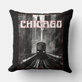 Chicago Illinois クッション