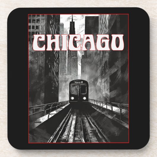 Chicago Illinois コースター (正面)