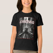 Chicago Illinois トライブレンドＴシャツ (正面)