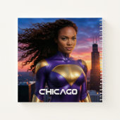 CHICAGO - ILLINOIS ノートブック (裏面)