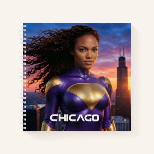 CHICAGO - ILLINOIS ノートブック (正面)
