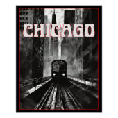 Chicago Illinois ポスター (正面)