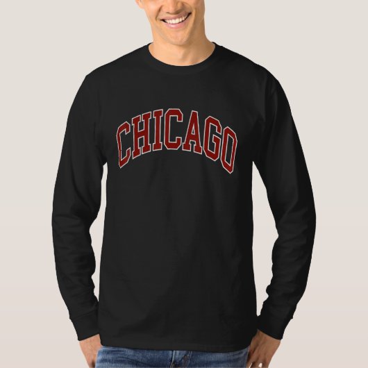 Chicago Illinois 1 Tシャツ (正面)