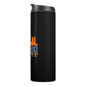 Chicago Illinois Beatiful Skyline タンブラー (回転右)