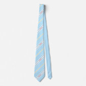 Chicago (Illinois) city flag Neck Tie ネクタイ (正面)